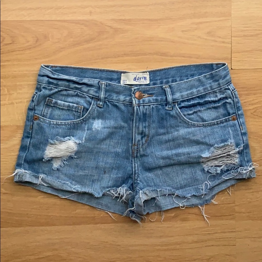 Cotton On Denim Distressed Jeans Size 4